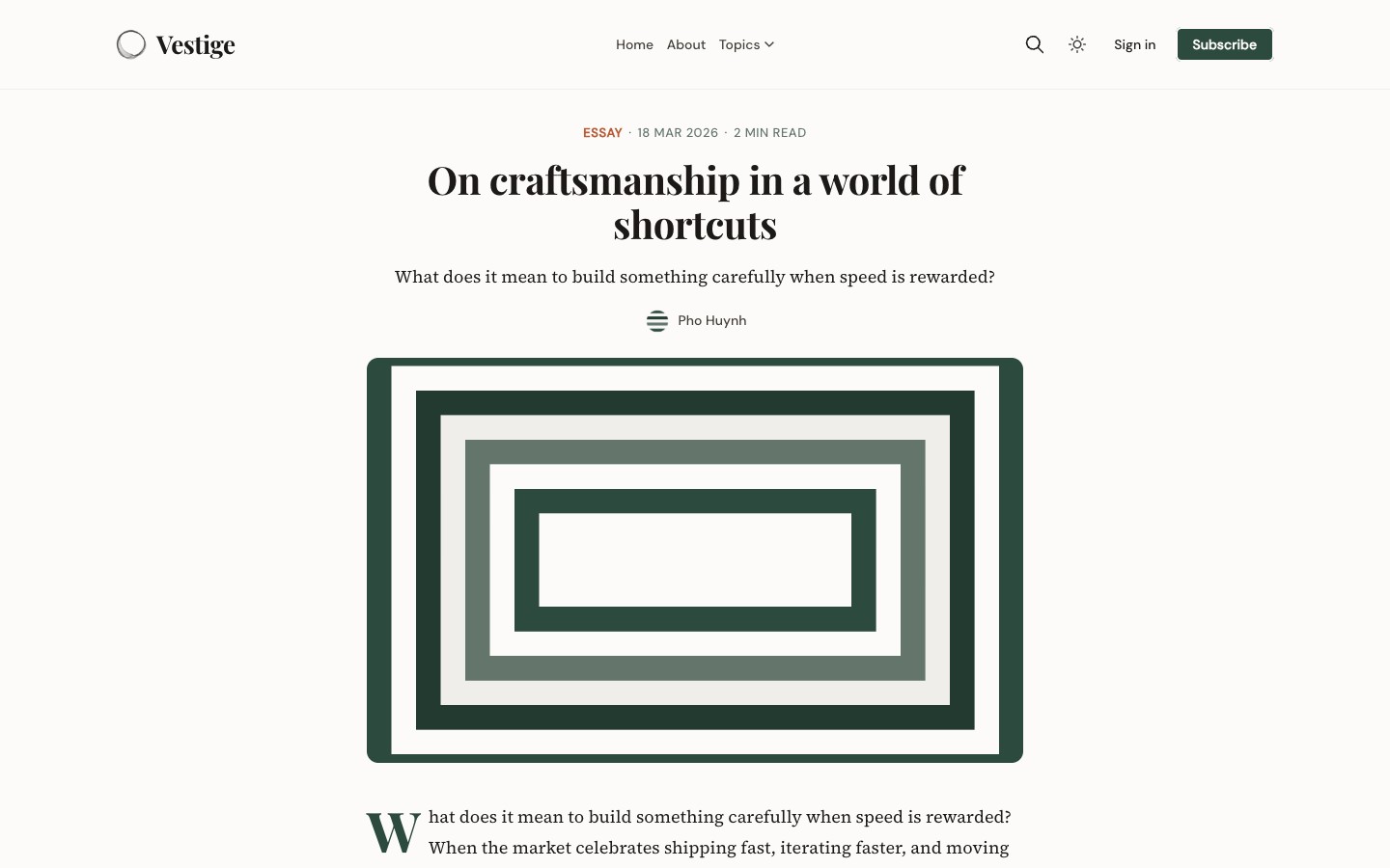 Vestige theme screenshot 5
